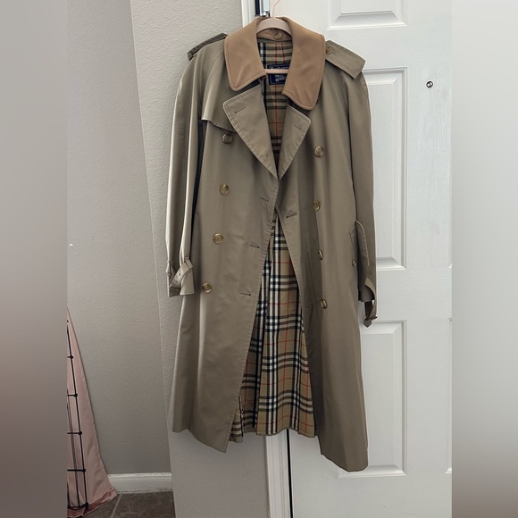 Vintage Burberry Check Trench Coat, L - Picture 17 of 17
